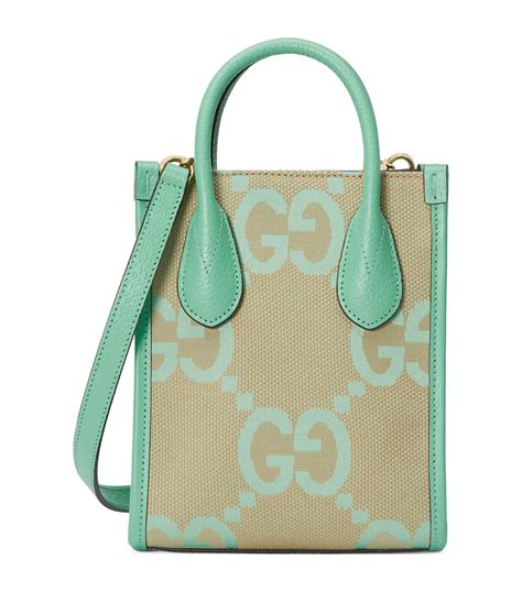 gucci jumbo mini tote|gucci small denim bag.